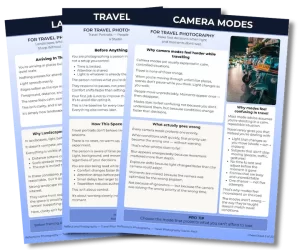 Reflections Photography Cheat Sheets Bundle